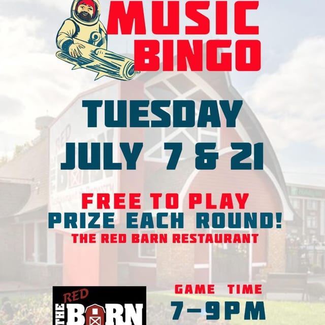 MUSIC BINGO