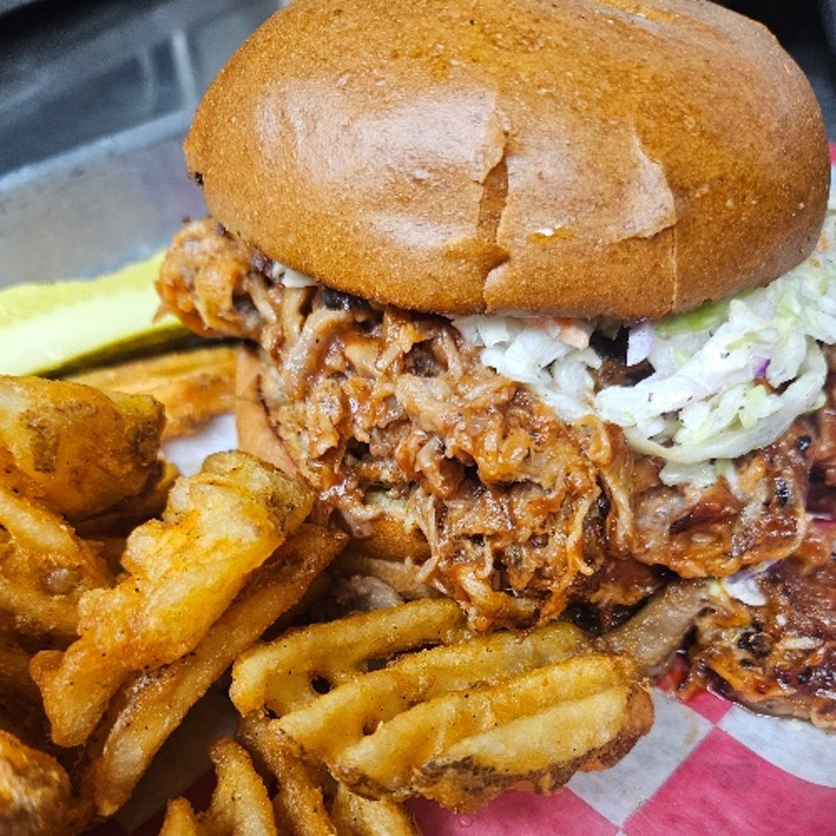 BBQ Pulled Pork Sandwich