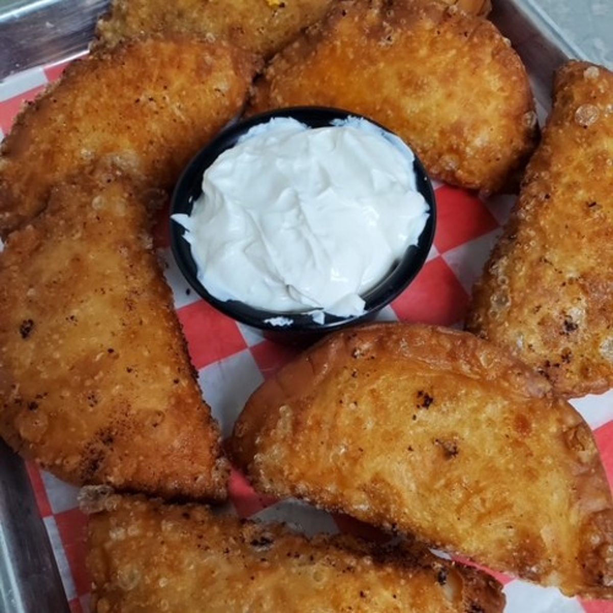 Shrimp & Crab Rangoon Empanada