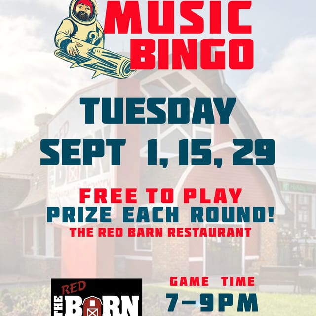 MUSIC BINGO