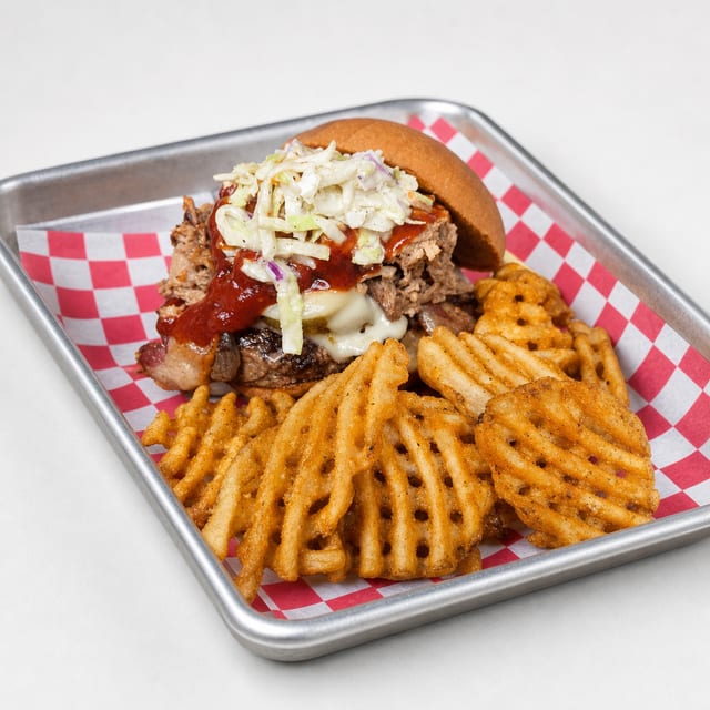 The Red Barn Burger.