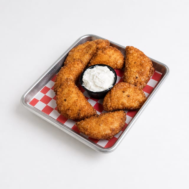Poblano & Cheese Empanada.