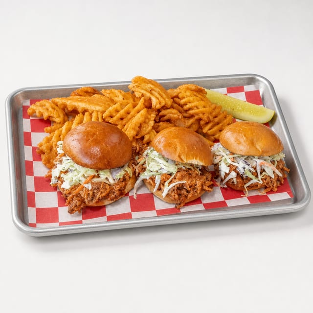 Pulled Pork - Big Tasty BBQ & Slaw Slider.