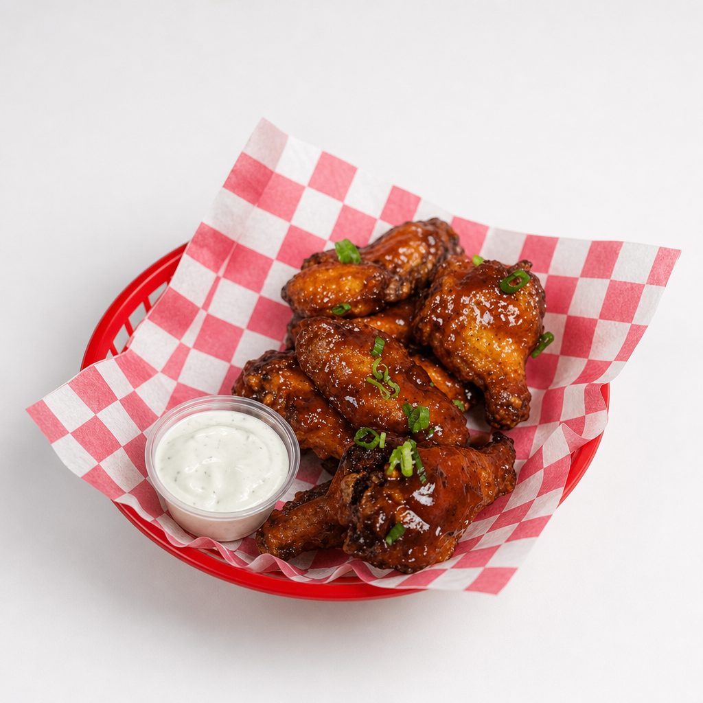 Smoked Traditional Wings.