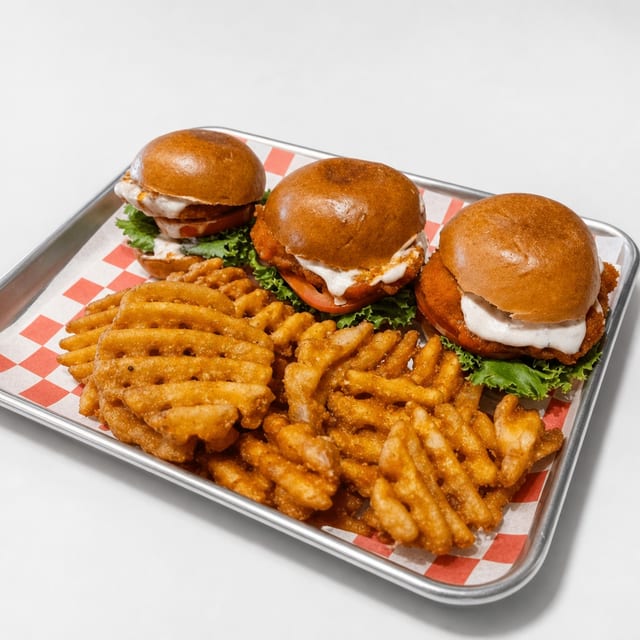 Buffalo Chicken Sliders.