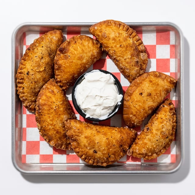 Poblano & Cheese Empanada.