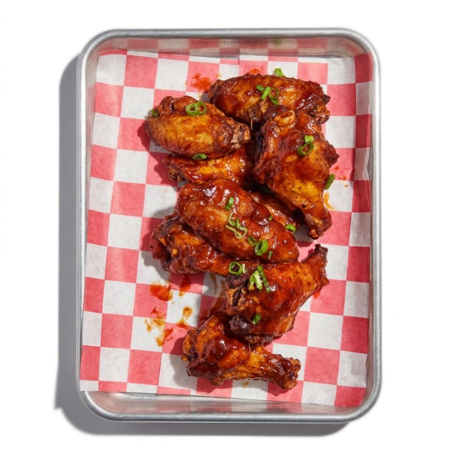 Smoked Traditional Wings.
