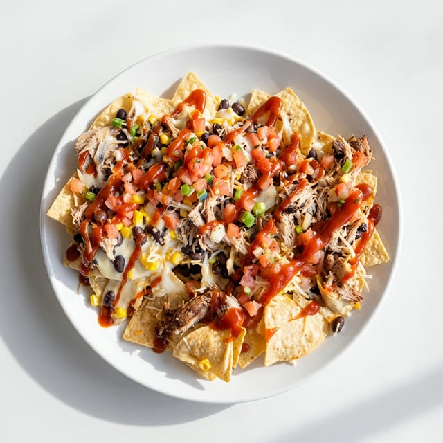Red Barn BBQ Nachos.